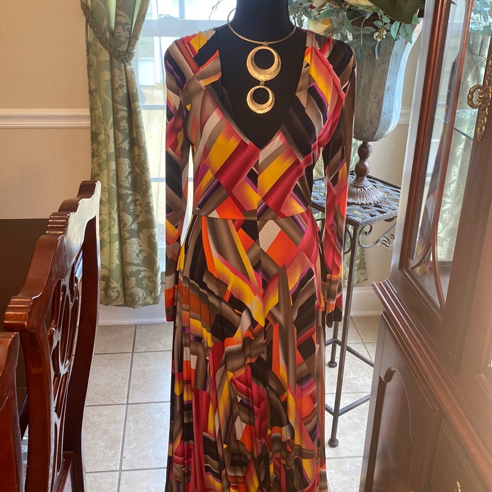 Multi-colored maxi